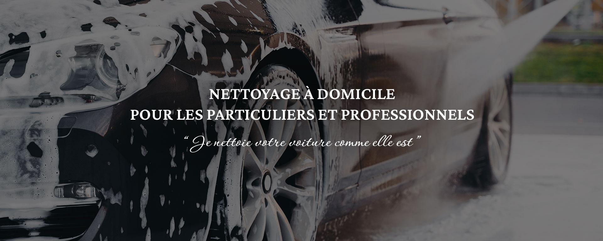 Nettoyage de voiture à domicile près Sarcelles